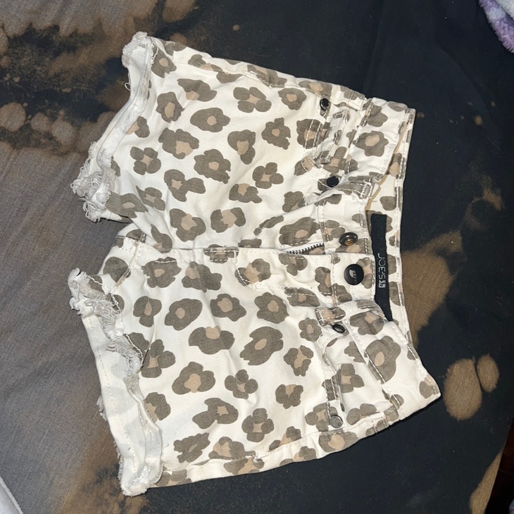 Leopard Print Shorts